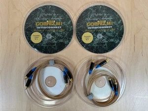 Alpha Core Goertz Tourmaline 1 Meter RCA Interconnects - Picture 1 of 10