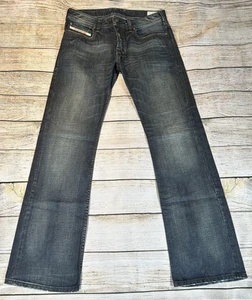 Diesel Jeans Men's Size 32W 34L Blue Denim Zatiny Regular Bootcut Italy 0081W - Picture 1 of 21