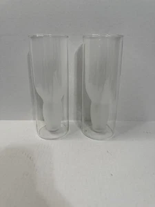 Australian Highwave Inverted Beer Glasses Set Of 2 - Picture 1 of 3