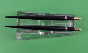 Pair Sheaffer Snorkel Desk Fountain Pens - Picture 1 of 7
