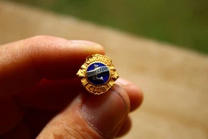 Lapel Pin. Lions Club Director 1/10th 10 k gold filled - Picture 1 of 3