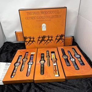 S63 The Swatch Centennial Olympic Games Collection Sammler 9 Uhren Sammler 1996 - Bild 1 von 15