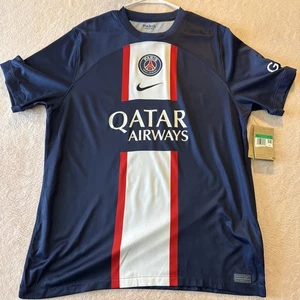 NWT Men's XL Nike Dri-Fit Paris Saint-Germain PSG 2022/23 Home Replica Jersey - Picture 1 of 8