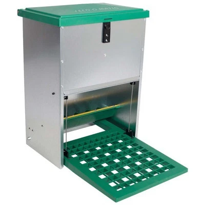 Futterautomat Feedomatic mit Trittplatte 8 Kg - Bild 1 von 2