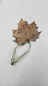 vintage Sugar Maple Leaf Ornament - Copper - Picture 1 of 3