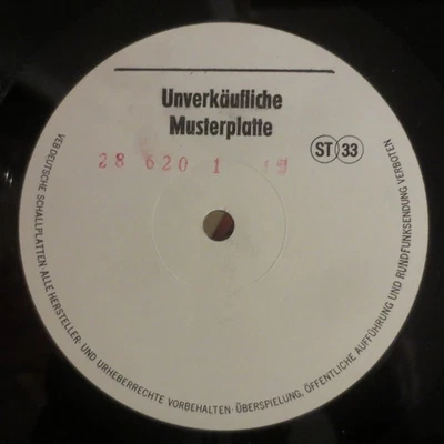 unverkäufliche Musterplatte Intershop    Bernd Clüver  Die großen Erfolge - Bild 1 von 3