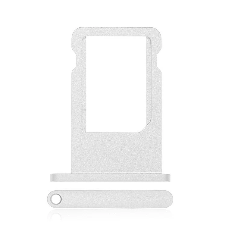 Suporte para cartão SIM bandeja peça de reposição compatível para iPhone 6 PRATA - Imagem 1 de 1