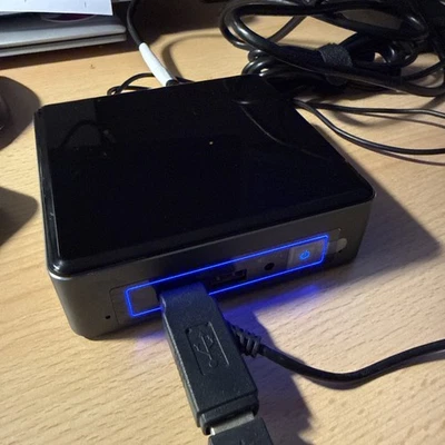 Intel NUC Mini PC NUC7i5BNK Core i5-7260 2.20GHz 16GB RAM 256GB SSD - Win 10 Pro - Image 1 of 4