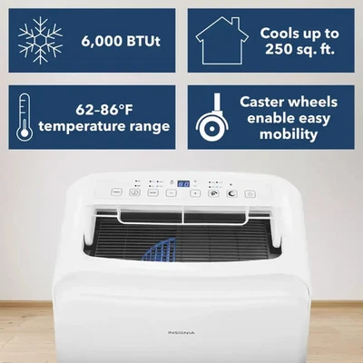 Insignia 6,000 BTU 3-in-1 Portable Air Conditioner - NEW - Image 1 of 4
