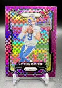 2023 Panini Prizm MATTHEW STAFFORD Purple Power Prizm 06/49 Rams #169 - Picture 1 of 3