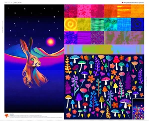 Lewis und Irene + Delphine Brooks 'Psychedelic Woodland Platten - Bild 1 von 5