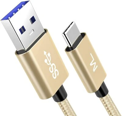 Cable de datos USB tipo C 5A carga rápida USB-A a USB C cable cargador para teléfono Foto 1 de 4