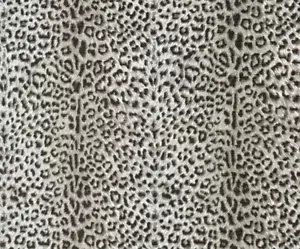 P Kaufmann CHEETAH Animal Skin EBONY Drapery Upholstery Pillow Sewing Fabric BTY - Picture 1 of 10
