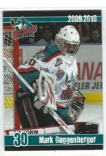 Mark Guggenberger (goalie) 2009-10 Kelowna Rockets
