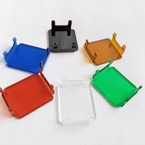 Led Work Light Lens Cover Dustproof For 3x3" inch 12W 24W Square Cube Pods SUV - Picture 1 of 49
