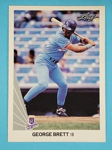 1990 Leaf George Brett Kansas City Royals #178 ⚾