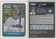2006 Bowman Draft Chrome Draft Picks Refractor Chris Davis #DP29