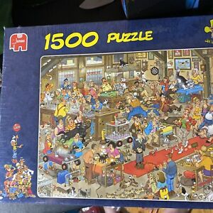 Jan Van Haasteren "The Dogshow" 1500 Piece Jumbo Jigsaw Puzzle #13035 Sealed