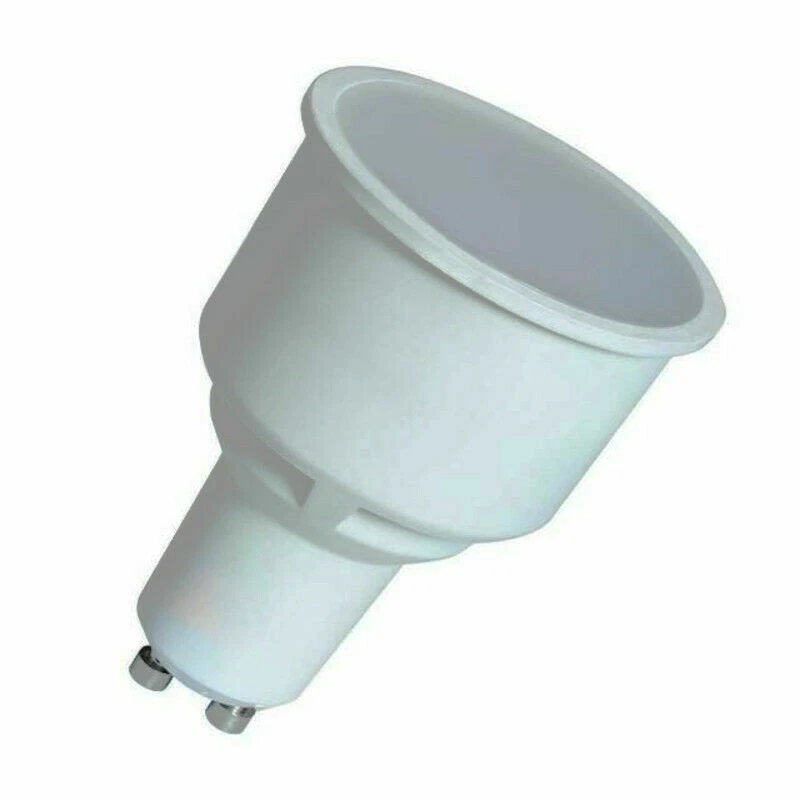 Crompton 5.5W LED Long Barrel GU10 Bulb 100° Spotlight in Warm or Cool White - Image 1 of 1