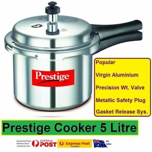 Prestige Popular Aluminium Pressure Cooker 5 Litre- No Import Duty- AU Seller