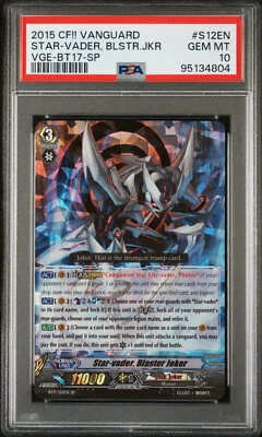 Star-vader, Blaster Joker SP PSA 10 Gem Mint BT17 S12EN SP Cardfight Vanguard - Image 1 of 2