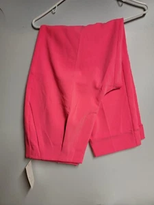 A New Day Women's High Rise Tailored Trousers Size 8 Coral - Picture 1 of 3