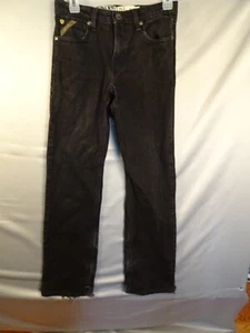 Ariat Jeans Boys 16 B5 Slim Black Dark Wash Adjustable 28x30 Denim Pants - Picture 1 of 21