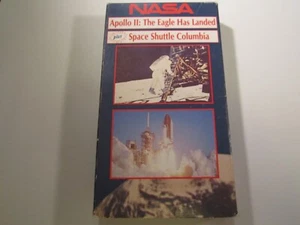 vhs APOLLO II: The Eagle Has Landed & SPACE SHUTTLE COLUMBIA 1989 10Q - Imagen 1 de 2
