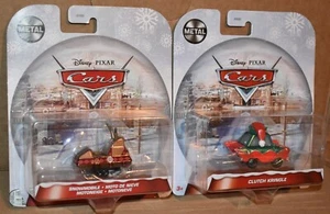 Disney PIXAR Coches MOTO DE NIEVE Y EMBRAGUE KRINGLE Navidad Invierno Vacaciones Serie NUEVO - Imagen 1 de 6