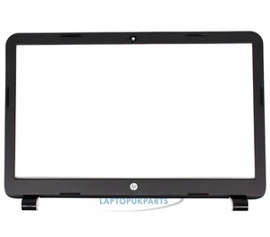 For HP 250 255 256 G3 15-G 15-R 15-T 15-H LCD Top Lid Front Frame Bezel Black - Afbeelding 1 van 3
