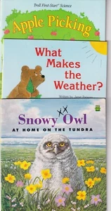 Apple Picking, What Makes The Weather, Snowy Owl (Paperback: Children's Picture - Imagen 1 de 4