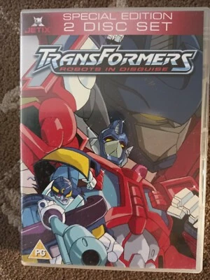 TRANSFORMERS ROBOTS IN DISGUISE DVD SPECIAL EDITION 2 DISC SET JETIX 6 EPISODES - Image 1 of 2