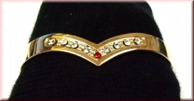 Kupferarmband mit Steinen , Kupfer Armband - Bild 1 von 2