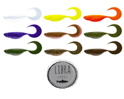 LIBRA LURES PREDATOR SERIES EMBRION TWIST GUMMIKÖDER HECHT ZENDER BARSCH FORELLE - Bild 1 von 4