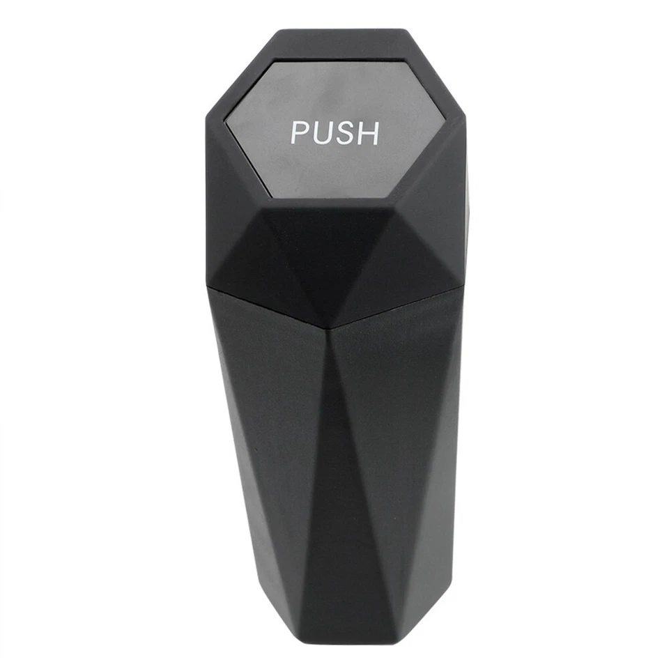 Cubo de basura para automóvil Caja de almacenamiento de residuos Bolsa organizadora Accesorios a prueba de fugas Foto 1 de 4