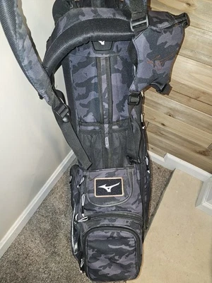 Bolsa de suporte VGUC 2025 Mizuno BR DX 14 vias superior preta camuflagem/cobre - Imagem 1 de 4