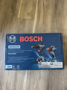 Bosch GXL18V-240B22 18V 2-Tool Combo Kit Hammer Drill & Impact Driver - Picture 1 of 3