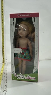 Muñeca American Girl WellieWishers Willa 14,5 pulgadas en caja original Foto 1 de 3