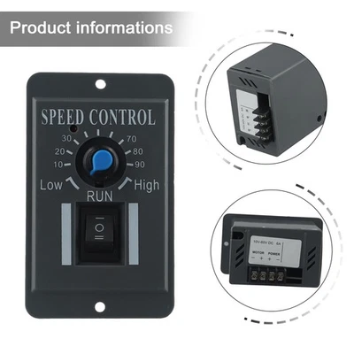 Adjustable Duty Cycle Speed Controller for Reliable DC Brush Motor Performance - Image 1 of 4