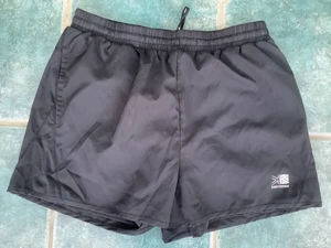 Karrimor Negro Run Reino Unido 12 Pantalones Cortos para Correr 2 en 1 Estilo En muy buena condición Damas - Imagen 1 de 6