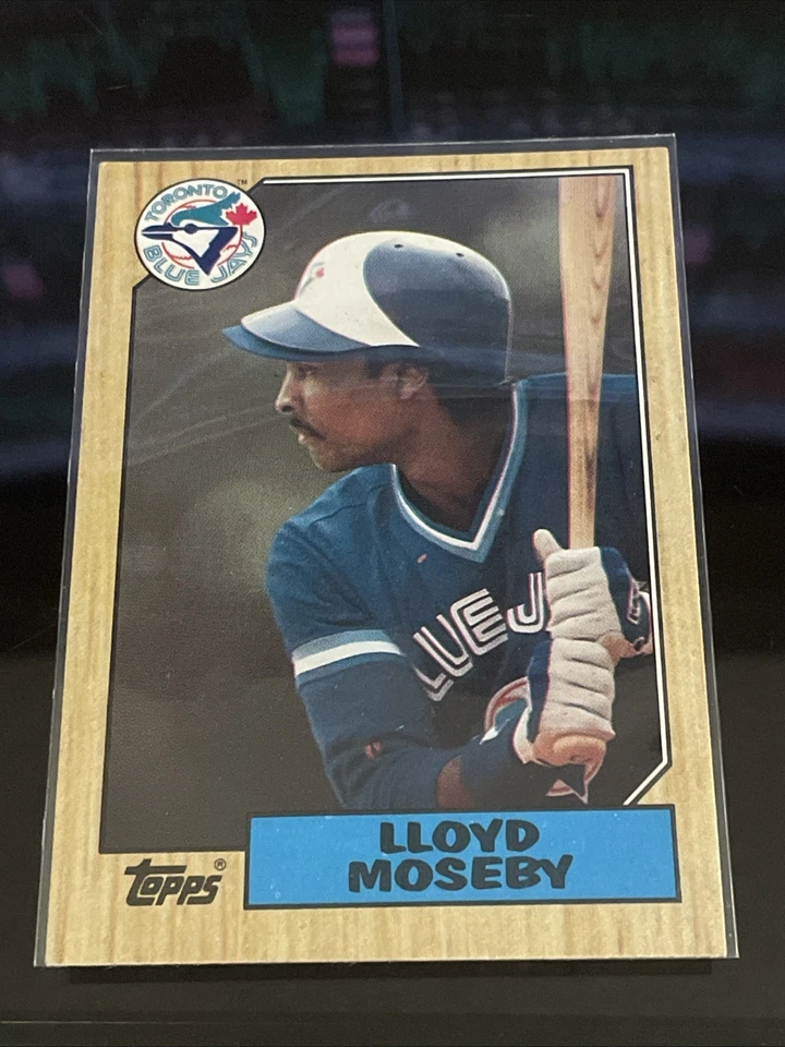 1987 Topps - Lloyd Moseby #210 Foto 1 de 2