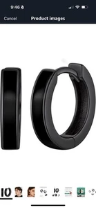 Schicke Silber Sterling Creolen - Bild 1 von 1