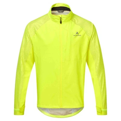 Altura Nightvision Storm Waterproof Bike Cycling Jacket - Yellow - Image 1 of 4