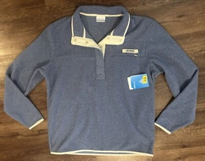 Columbia PFG Damen Pullover Harborside grau blau Neu mit Etikett Größe XL - Bild 1 von 5