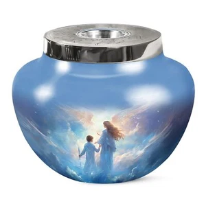 Angels Large Adult Urns For Human Ashes Women Funeral Decorative Urns - Picture 1 of 7