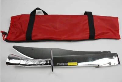 Plastic Folding Sword Foldable Wushu Tai Chi Martial Arts Chinese Dao Training - Image 1 of 4