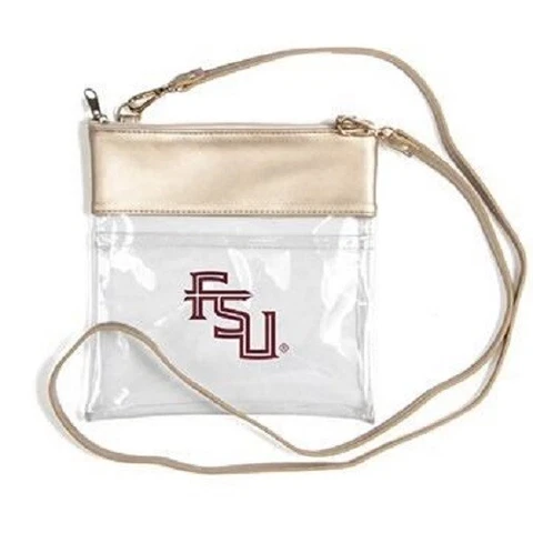 Florida State Seminoles NCAA Clear Gameday Crossbody Purse Cover