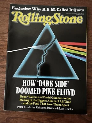 Rolling Stone Magazine Issue 1141 October 13 2011 Pink Floyd - Image 1 of 2