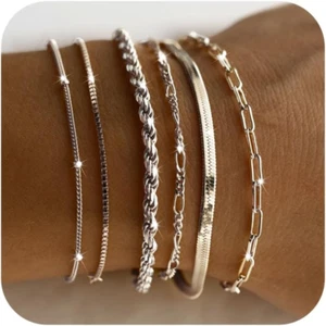 925 Sterling Silver Jewelry Set for Women Bracelets for Women Gifts for Women - Picture 1 of 15