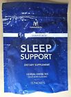 Sleep Support Herbal Drink Mix by Mannatech Exp 10/2021  15 Packets Berry Flavor